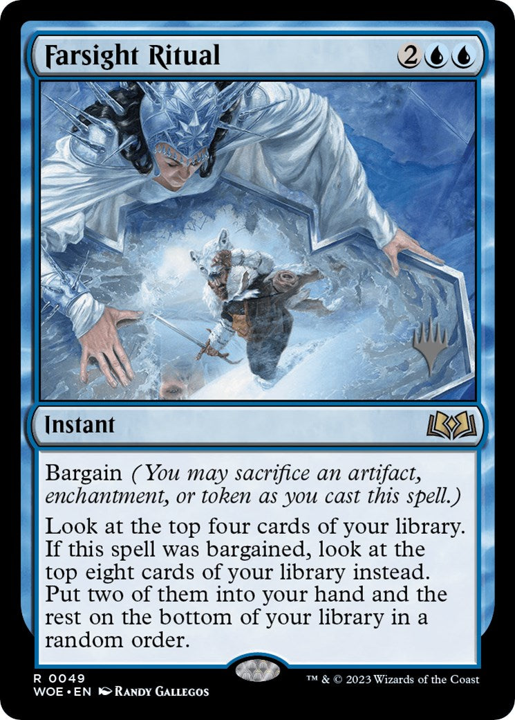 Farsight Ritual (Promo Pack) [Wilds of Eldraine Promos] | Gamers Paradise