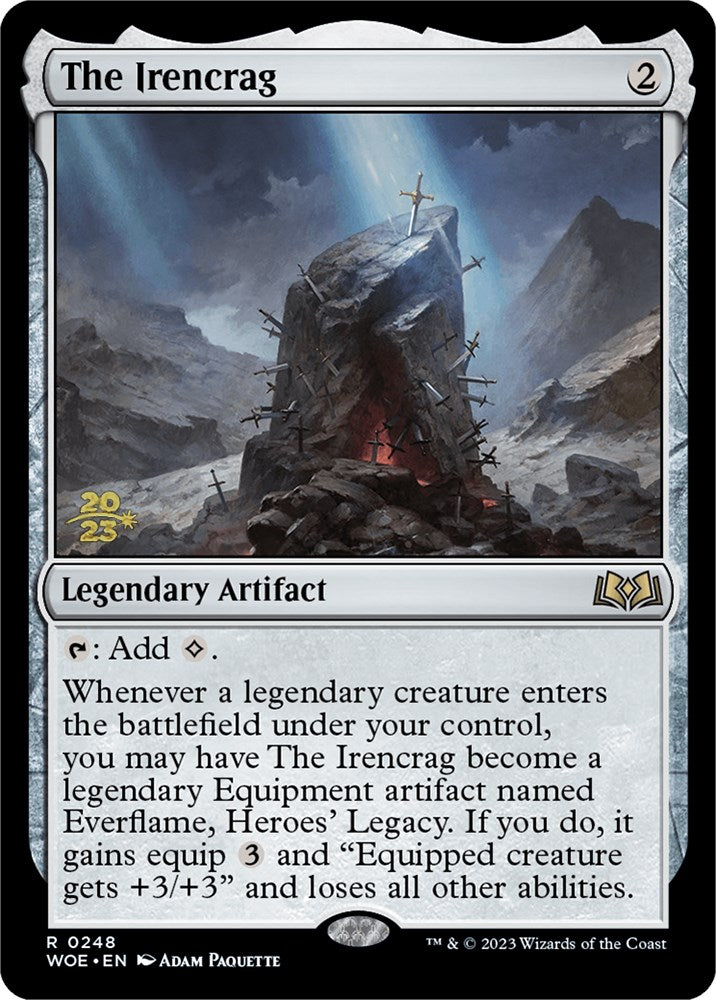 The Irencrag [Wilds of Eldraine Prerelease Promos] | Gamers Paradise