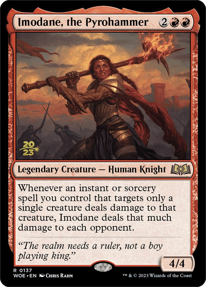 Imodane, the Pyrohammer [Wilds of Eldraine Prerelease Promos] | Gamers Paradise