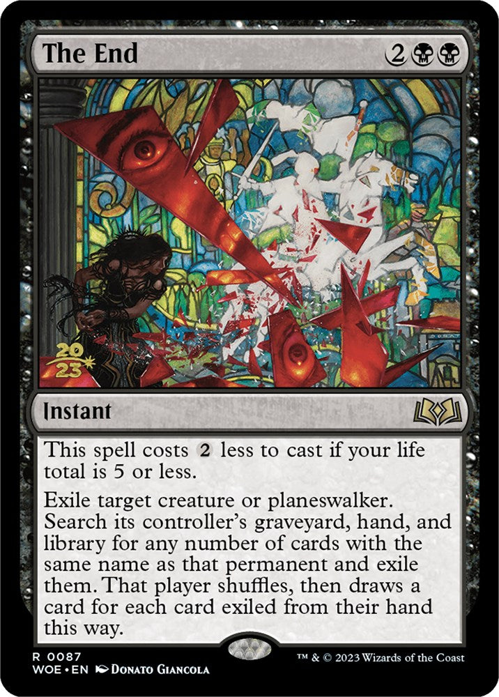 The End [Wilds of Eldraine Prerelease Promos] | Gamers Paradise