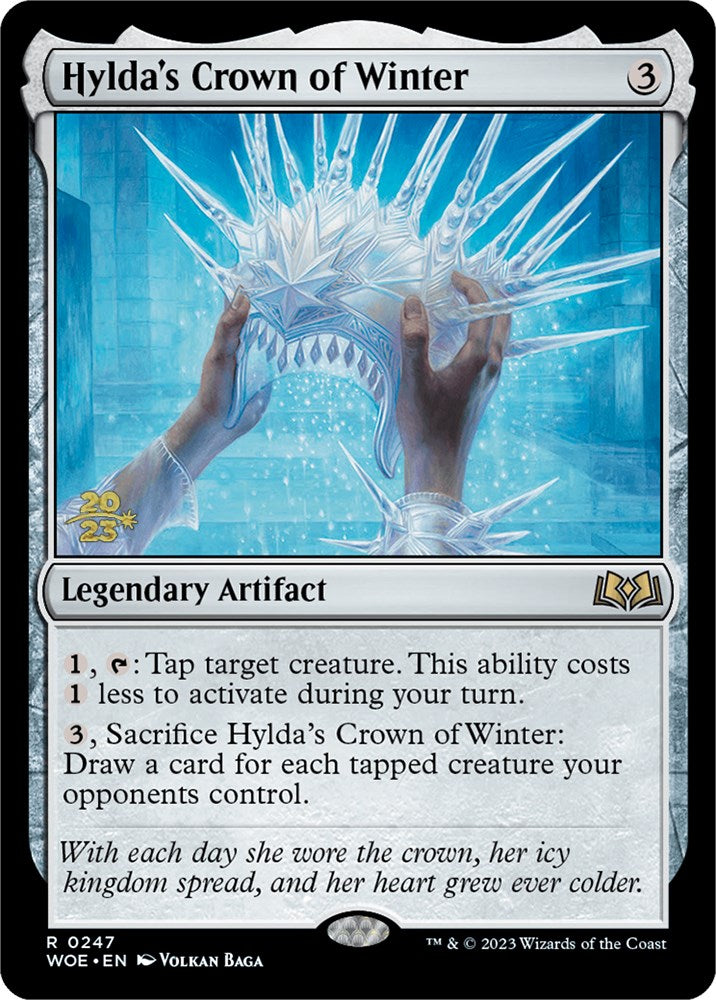 Hylda's Crown of Winter [Wilds of Eldraine Prerelease Promos] | Gamers Paradise