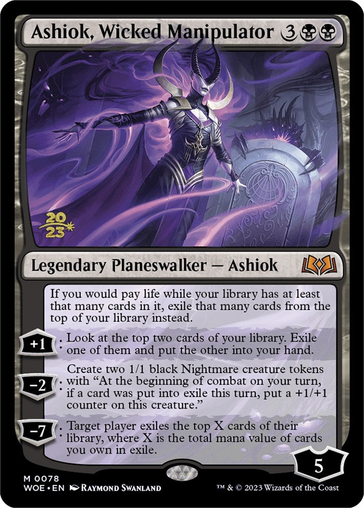 Ashiok, Wicked Manipulator [Wilds of Eldraine Prerelease Promos] | Gamers Paradise