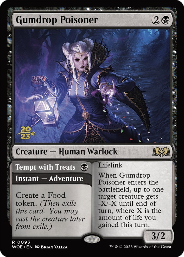 Gumdrop Poisoner // Tempt with Treats [Wilds of Eldraine Prerelease Promos] | Gamers Paradise