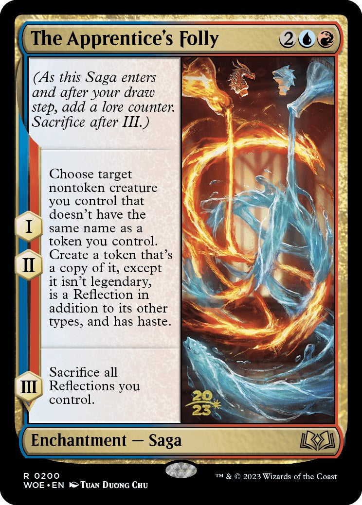 The Apprentice's Folly [Wilds of Eldraine Prerelease Promos] | Gamers Paradise