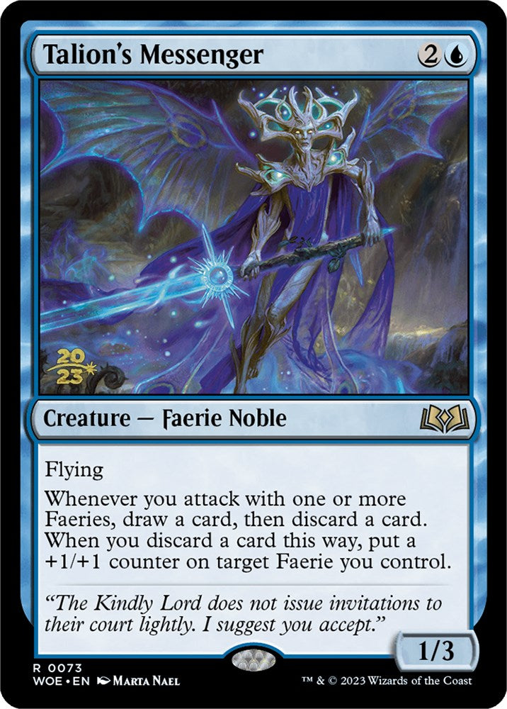 Talion's Messenger [Wilds of Eldraine Prerelease Promos] | Gamers Paradise