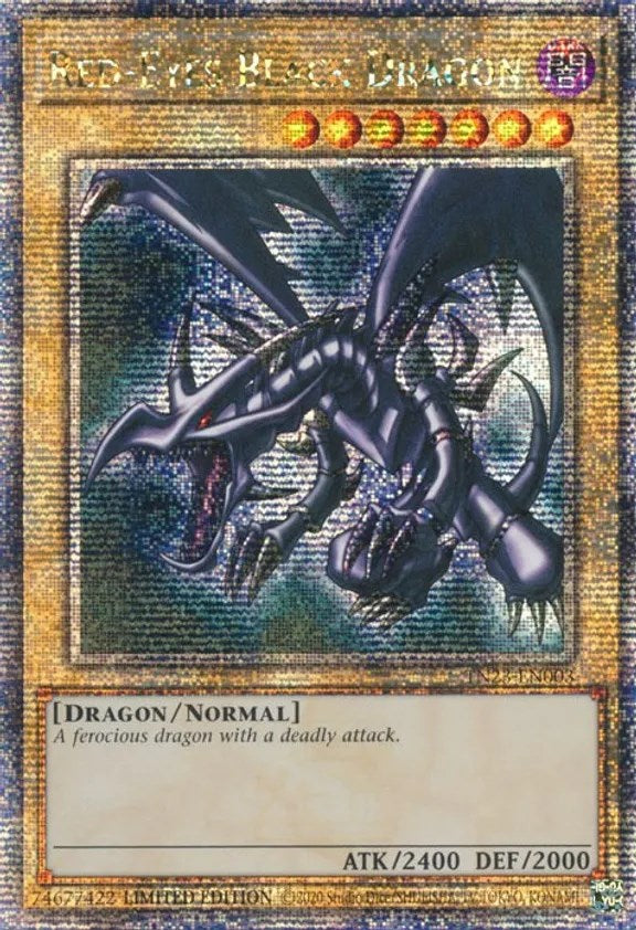 Red-Eyes Black Dragon [TN23-EN003] Quarter Century Secret Rare | Gamers Paradise