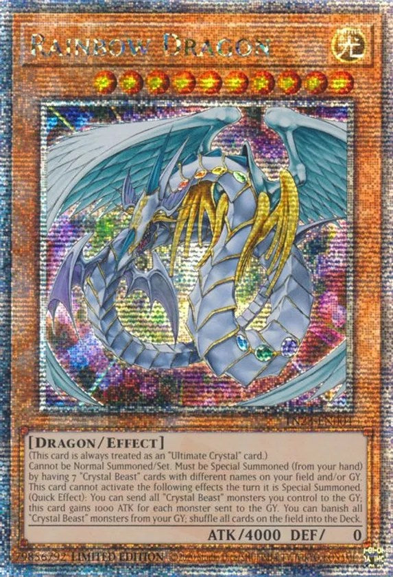Rainbow Dragon [TN23-EN004] Quarter Century Secret Rare | Gamers Paradise