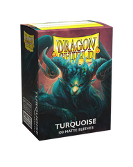 Dragon Shield: Standard 100ct Sleeves - Turquoise (Matte) | Gamers Paradise