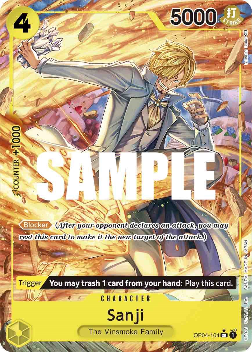 Sanji (Alternate Art) [Kingdoms of Intrigue] | Gamers Paradise