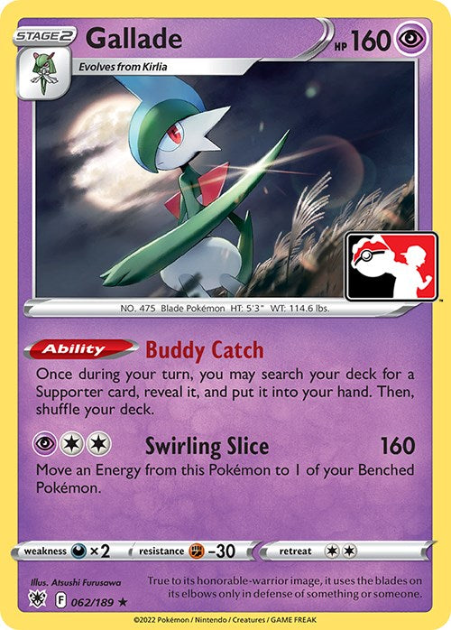 Gallade (062/189) [Prize Pack Series Three] | Gamers Paradise