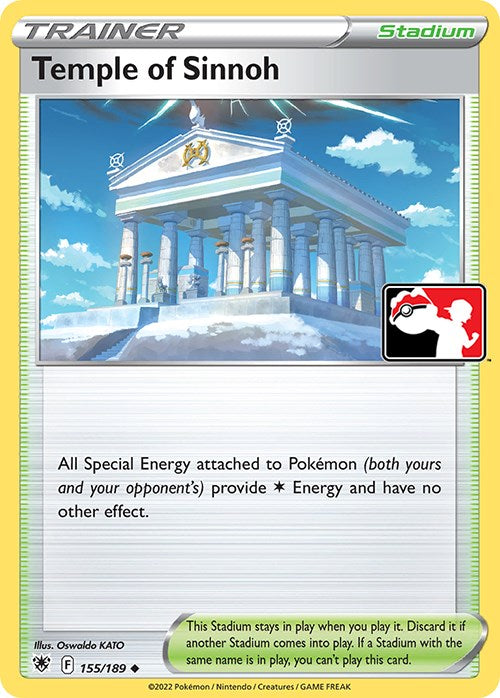 Temple of Sinnoh (155/189) [Prize Pack Series Three] | Gamers Paradise