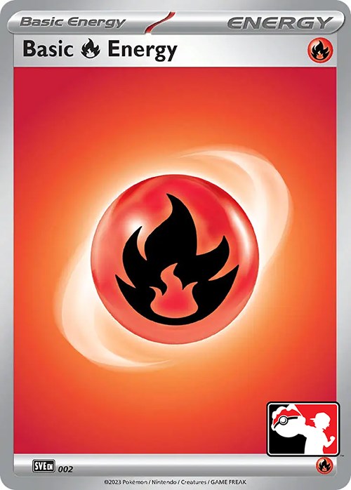 Basic Fire Energy (002) [Prize Pack Series Three] | Gamers Paradise