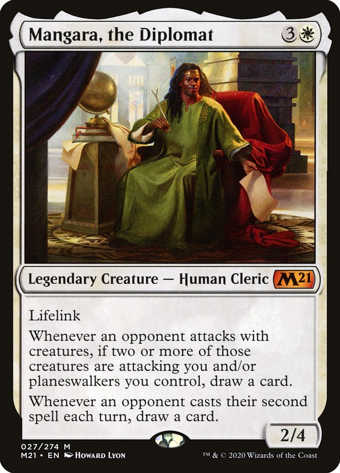 Mangara, the Diplomat [Core Set 2021] | Gamers Paradise