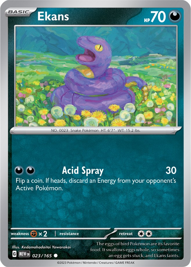 Ekans (023/165) [Scarlet & Violet: 151] | Gamers Paradise