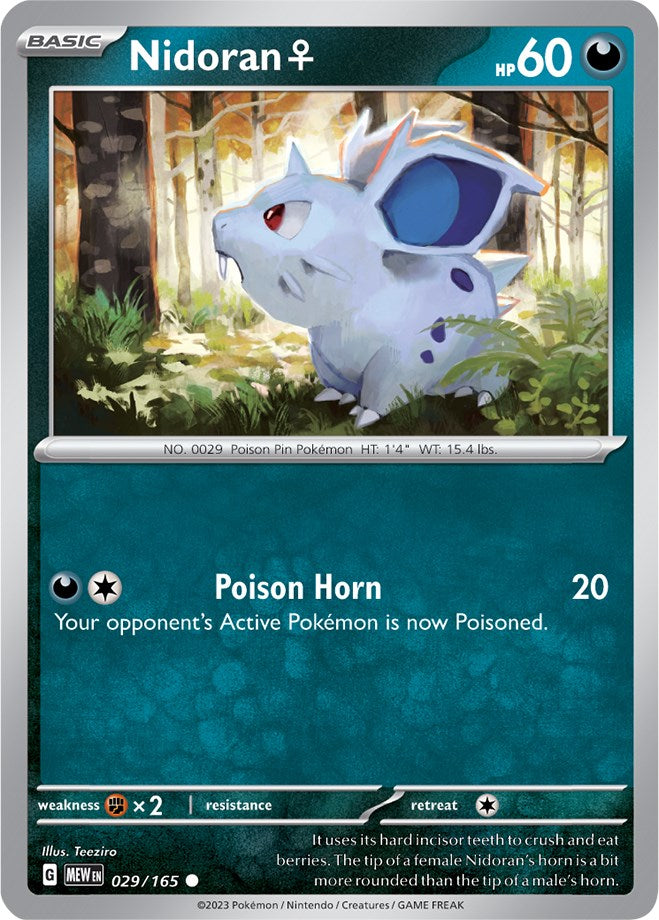 Nidoran F (029/165) [Scarlet & Violet: 151] | Gamers Paradise