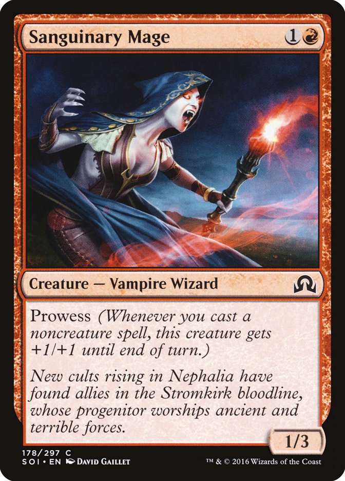 Sanguinary Mage [Shadows over Innistrad] | Gamers Paradise