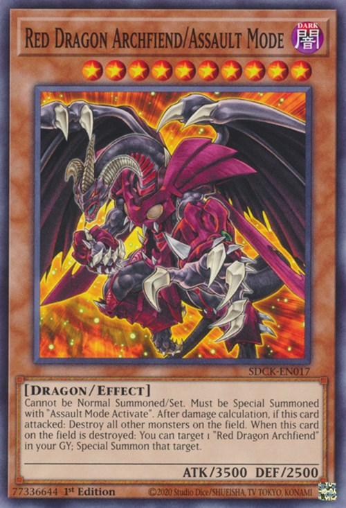 Red Dragon Archfiend/Assault Mode [SDCK-EN017] Common | Gamers Paradise