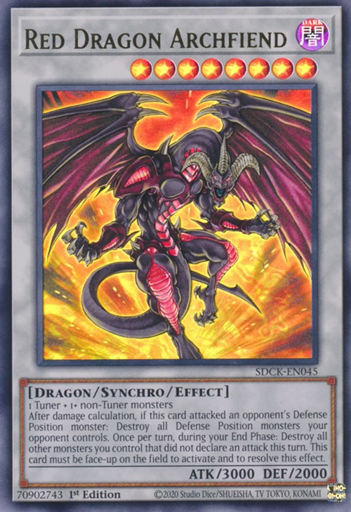 Red Dragon Archfiend [SDCK-EN045] Ultra Rare | Gamers Paradise