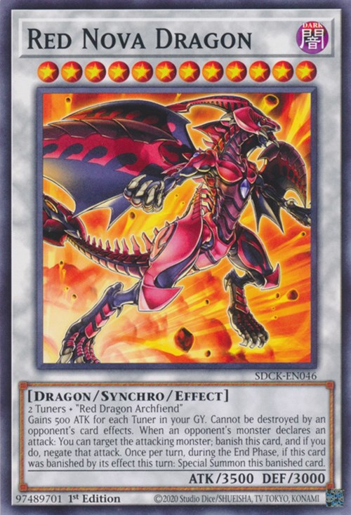 Red Nova Dragon [SDCK-EN046] Common | Gamers Paradise