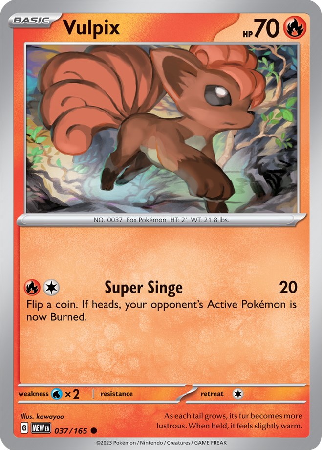 Vulpix (037/165) [Scarlet & Violet: 151] | Gamers Paradise