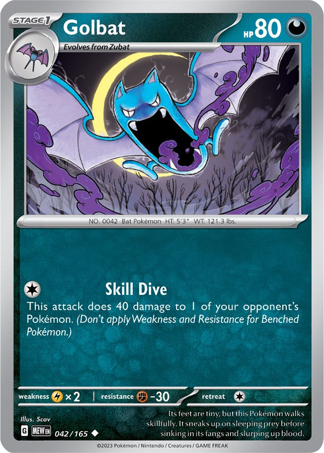 Golbat (042/165) [Scarlet & Violet 151] | Gamers Paradise