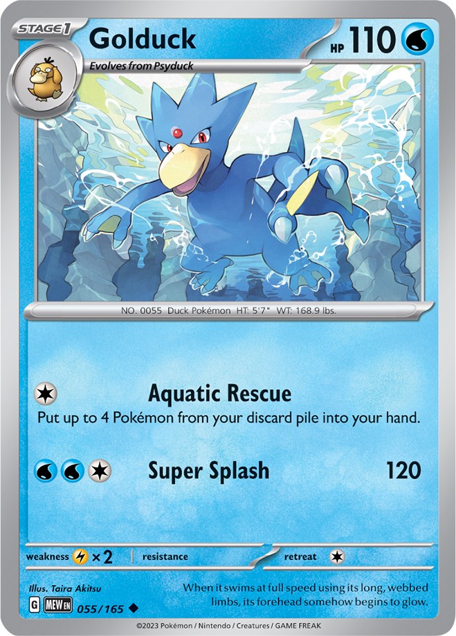 Golduck (055/165) [Scarlet & Violet: 151] | Gamers Paradise