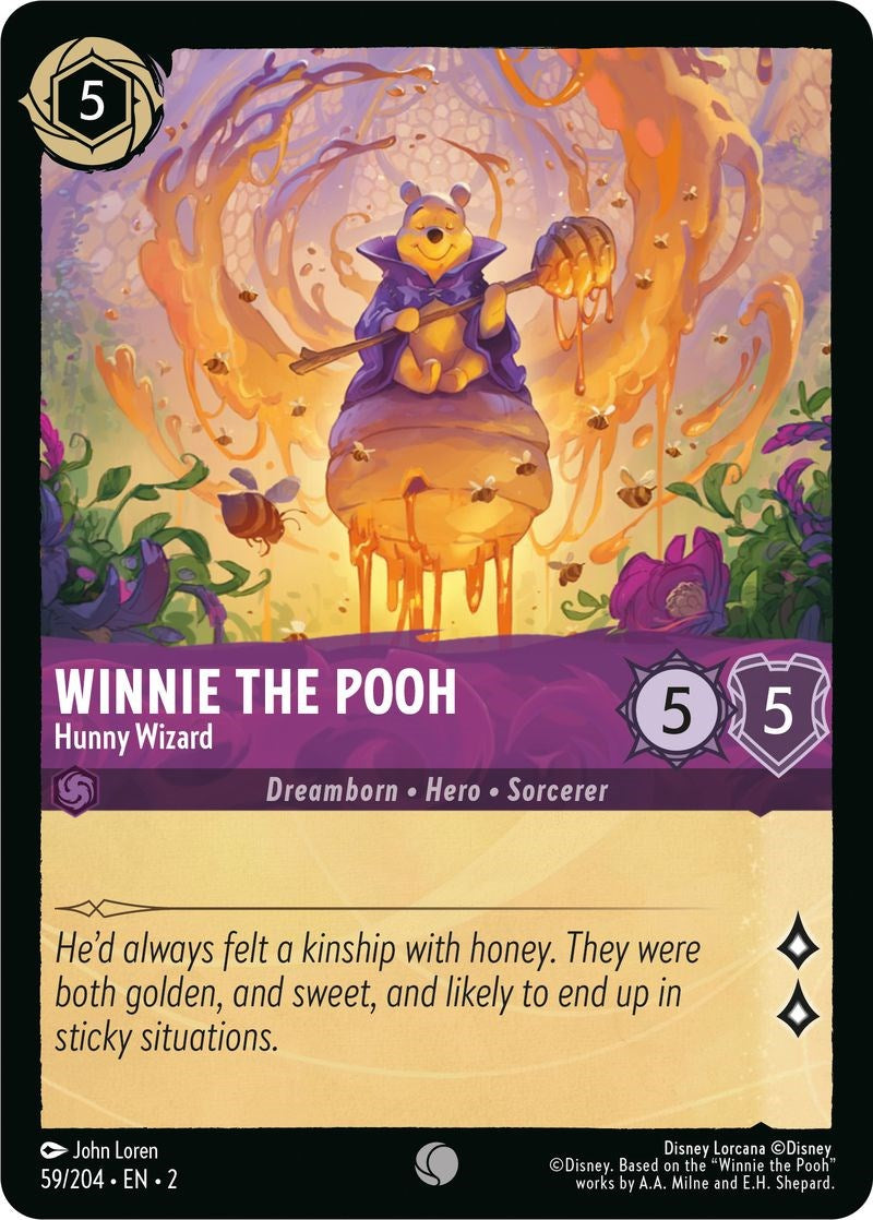 Winnie the Pooh - Hunny Wizard (59/204) [Rise of the Floodborn] | Gamers Paradise