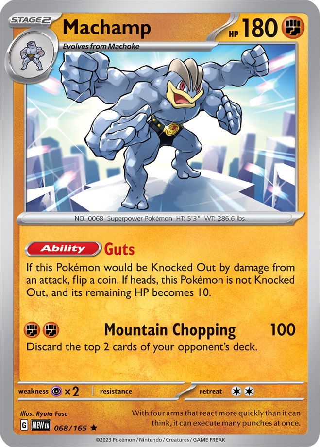 Machamp (068/165) [Scarlet & Violet: 151] | Gamers Paradise