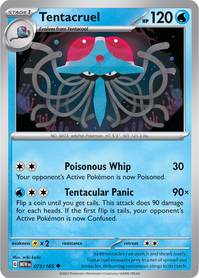 Tentacruel (073/165) [Scarlet & Violet: 151] | Gamers Paradise