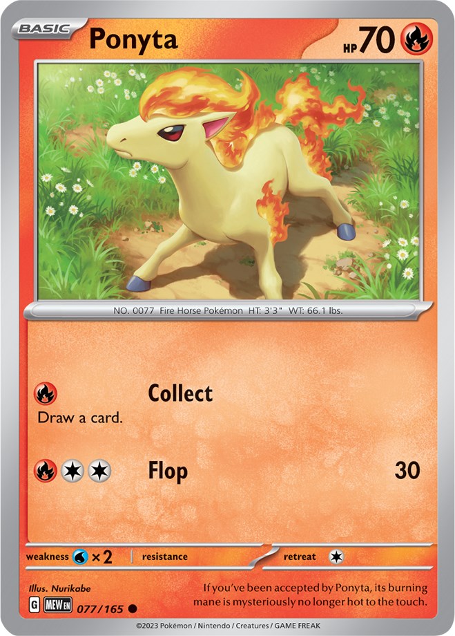 Ponyta (077/165) [Scarlet & Violet: 151] | Gamers Paradise