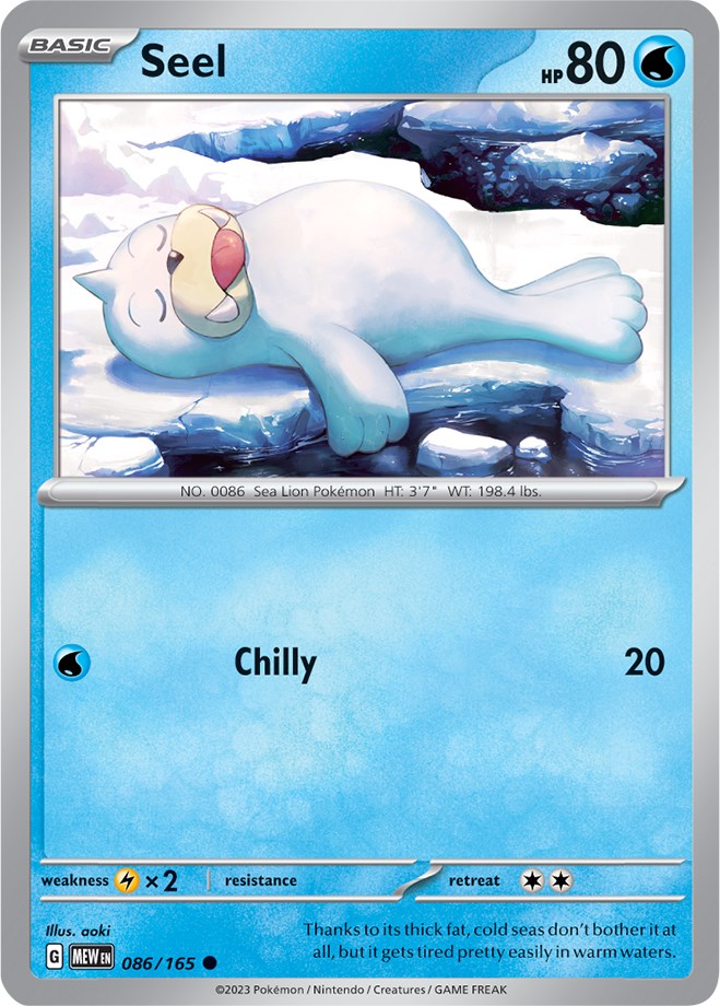 Seel (086/165) [Scarlet & Violet: 151] | Gamers Paradise