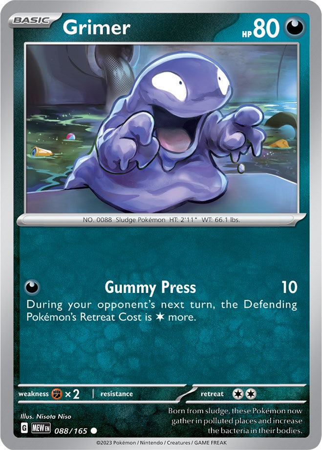 Grimer (088/165) [Scarlet & Violet: 151] | Gamers Paradise