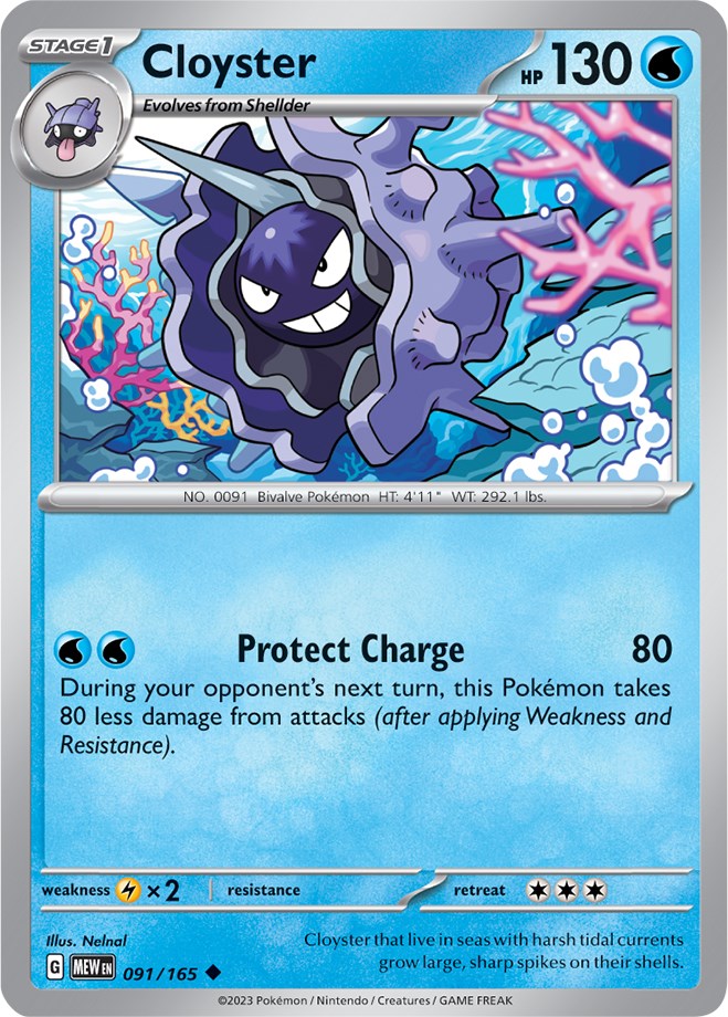 Cloyster (091/165) [Scarlet & Violet 151] | Gamers Paradise