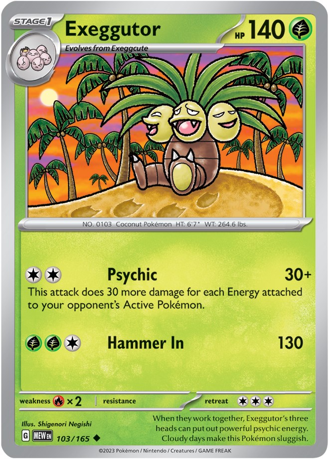 Exeggutor (103/165) [Scarlet & Violet: 151] | Gamers Paradise