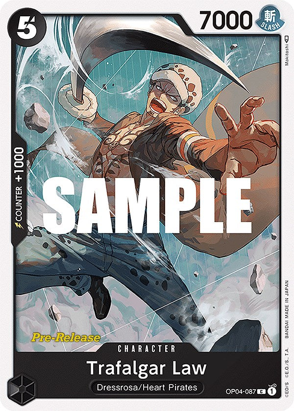 Trafalgar Law [Kingdoms of Intrigue Pre-Release Cards] | Gamers Paradise