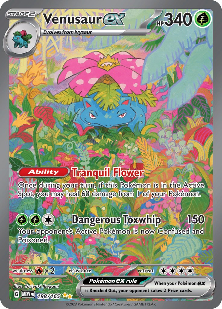 Venusaur ex (198/165) [Scarlet & Violet: 151] | Gamers Paradise