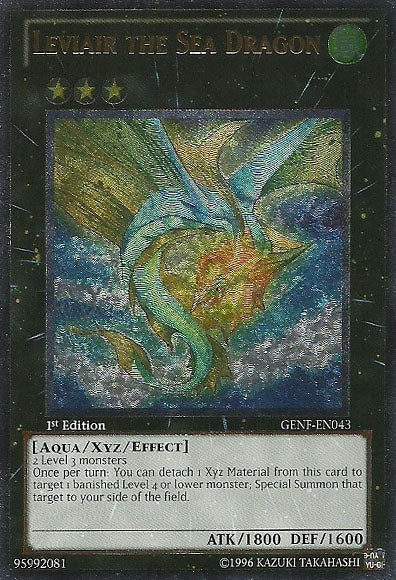 Leviair the Sea Dragon [GENF-EN043] Ultimate Rare | Gamers Paradise