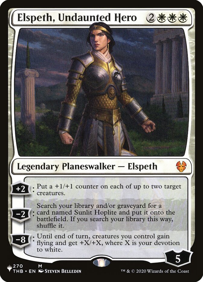 Elspeth, Undaunted Hero [The List] | Gamers Paradise