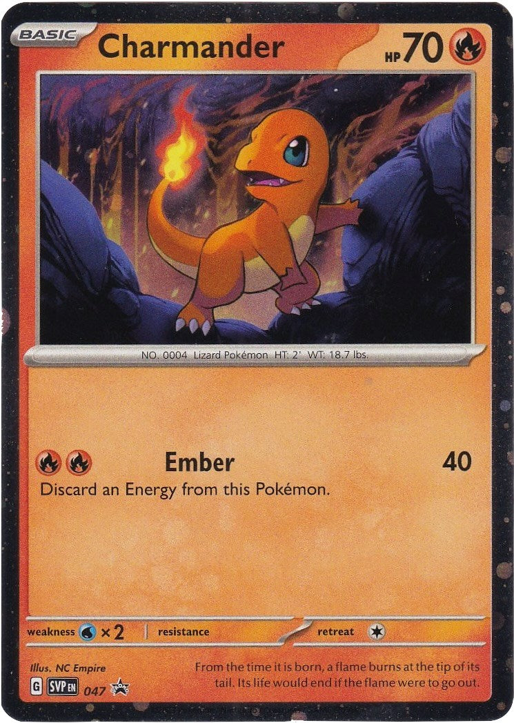 Charmander (047) (Cosmos Holo) [Scarlet & Violet: Black Star Promos] | Gamers Paradise