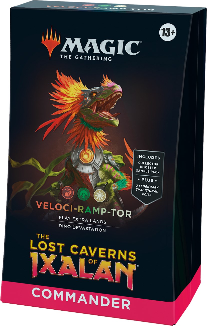 The Lost Caverns of Ixalan - Commander Deck (Veloci-Ramp-Tor) | Gamers Paradise