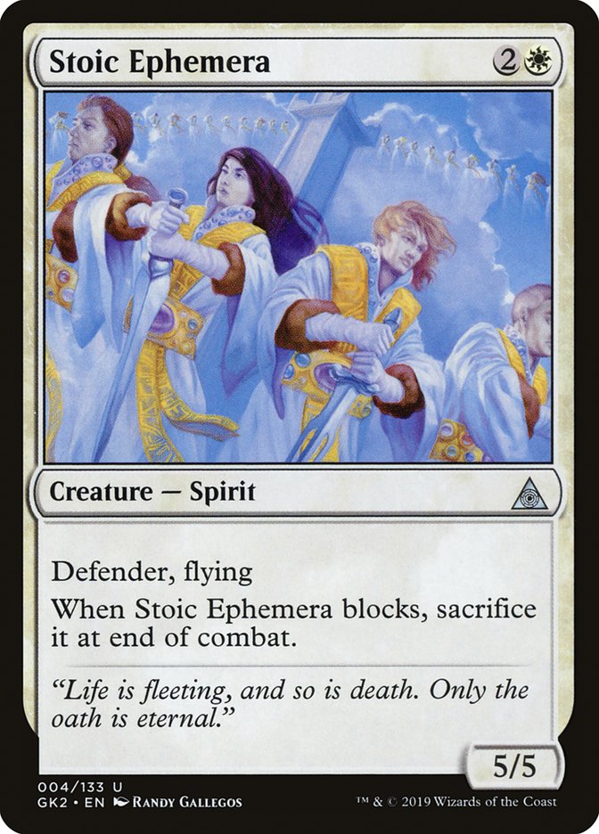 Stoic Ephemera [Ravnica Allegiance Guild Kit] | Gamers Paradise