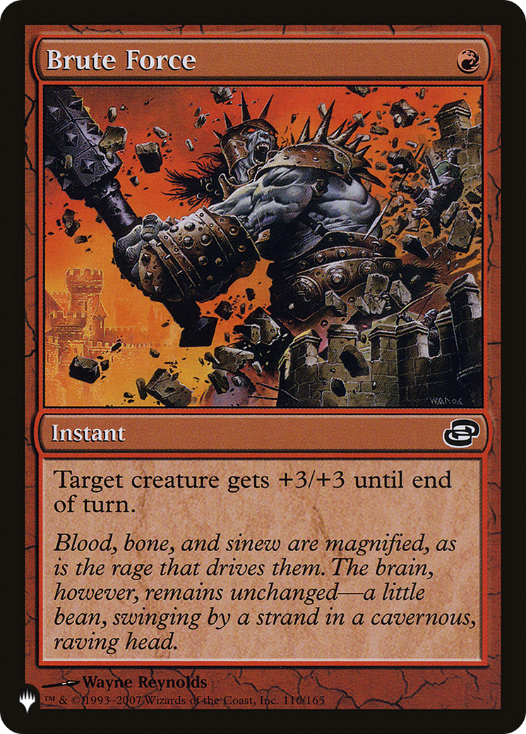 Brute Force [The List Reprints] | Gamers Paradise