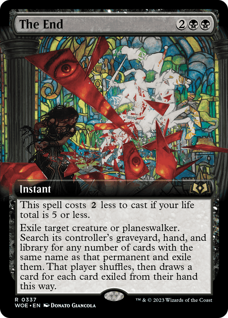 The End (Extended Art) [Wilds of Eldraine] | Gamers Paradise