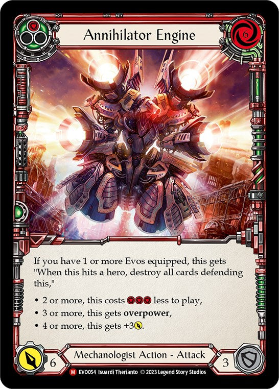 Annihilator Engine [EVO054] (Bright Lights)  Rainbow Foil | Gamers Paradise