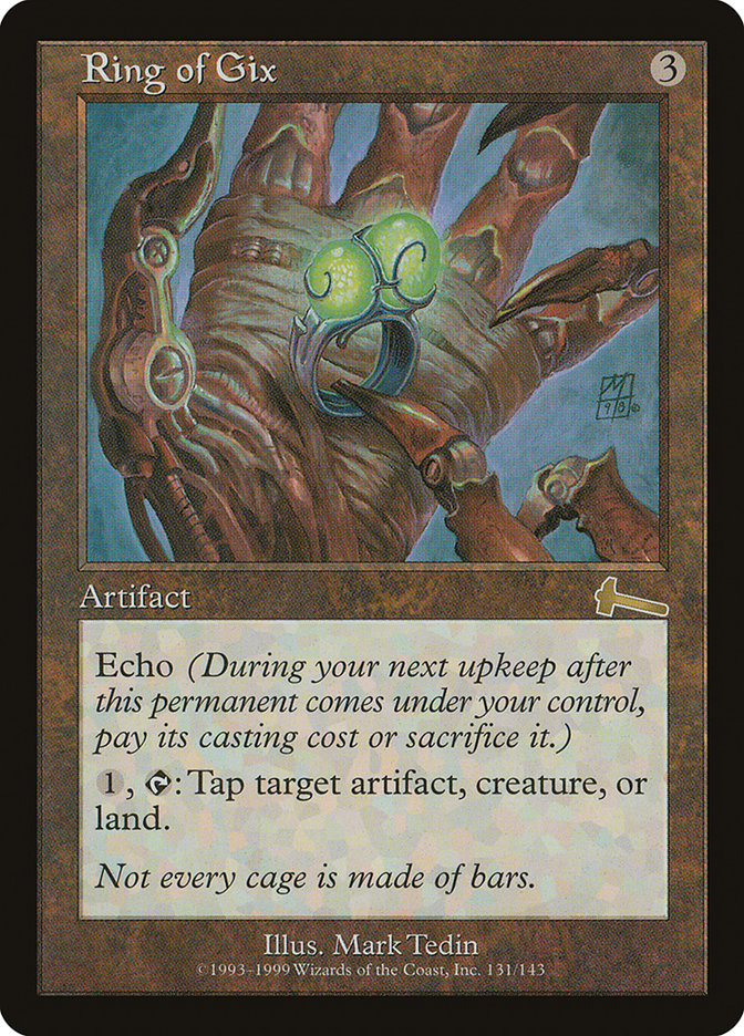 Ring of Gix [Urza's Legacy] | Gamers Paradise