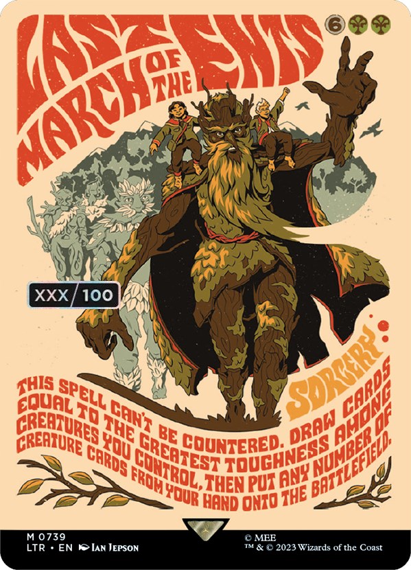 Last March of the Ents (Borderless Poster) (Serialized) [The Lord of the Rings: Tales of Middle-Earth] | Gamers Paradise