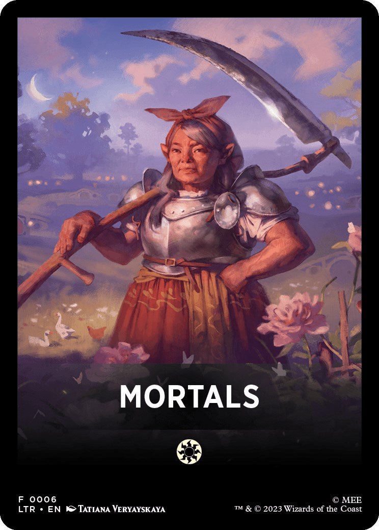 Mortals Theme Card [The Lord of the Rings: Tales of Middle-Earth] | Gamers Paradise