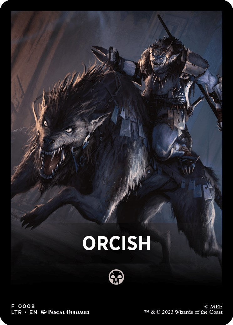 Orcish Theme Card [The Lord of the Rings: Tales of Middle-Earth] | Gamers Paradise