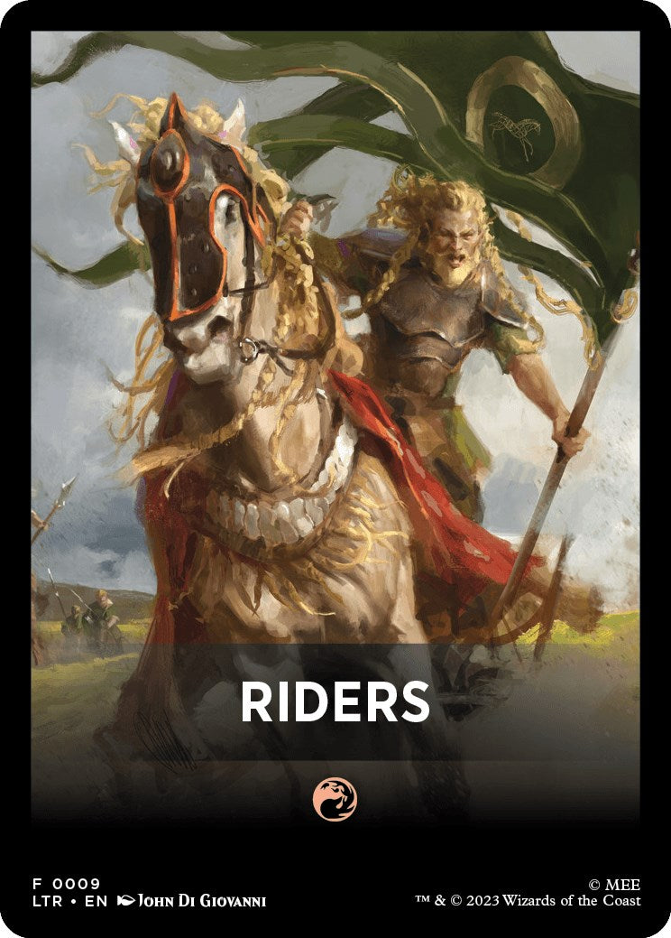 Riders Theme Card [The Lord of the Rings: Tales of Middle-Earth] | Gamers Paradise