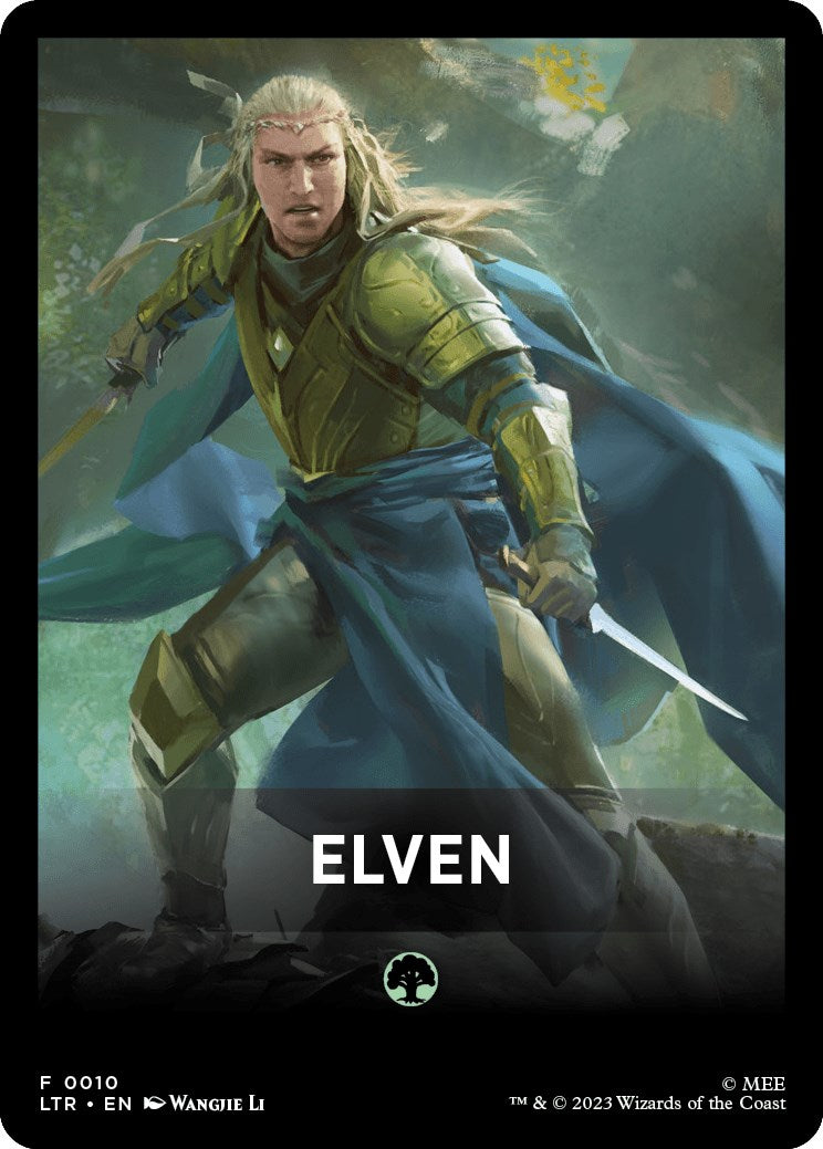 Elven Theme Card [The Lord of the Rings: Tales of Middle-Earth] | Gamers Paradise